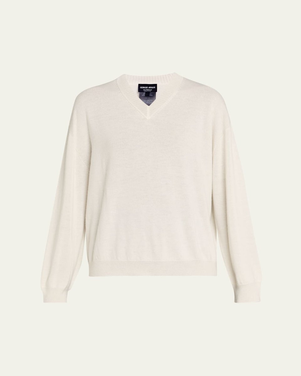 V-Neck Cashmere Sweater